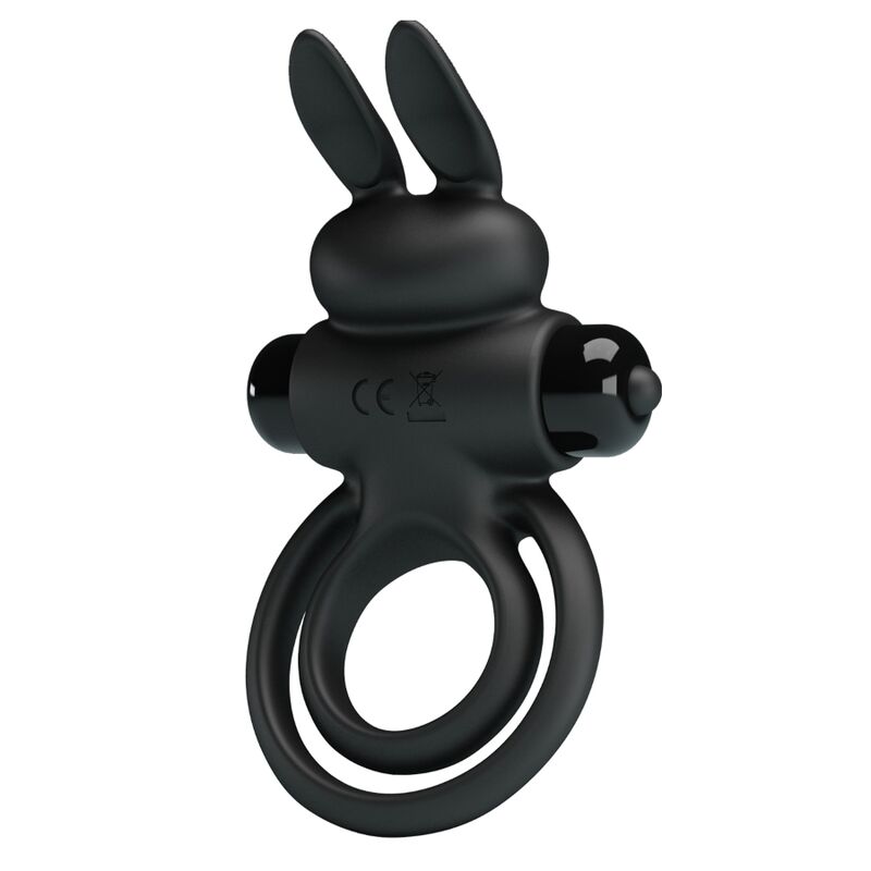 PRETTY LOVE - VIBRATOR III RABBIT RING FOR BLACK PENIS - My naughty haven #