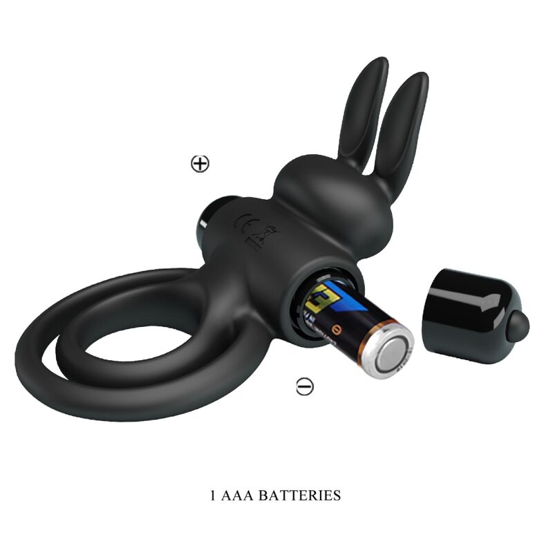 PRETTY LOVE - VIBRATOR III RABBIT RING FOR BLACK PENIS - My naughty haven #