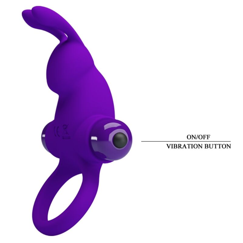 PRETTY LOVE - VIBRATOR RING I RABBIT FOR PURPLE PENIS - My naughty haven #