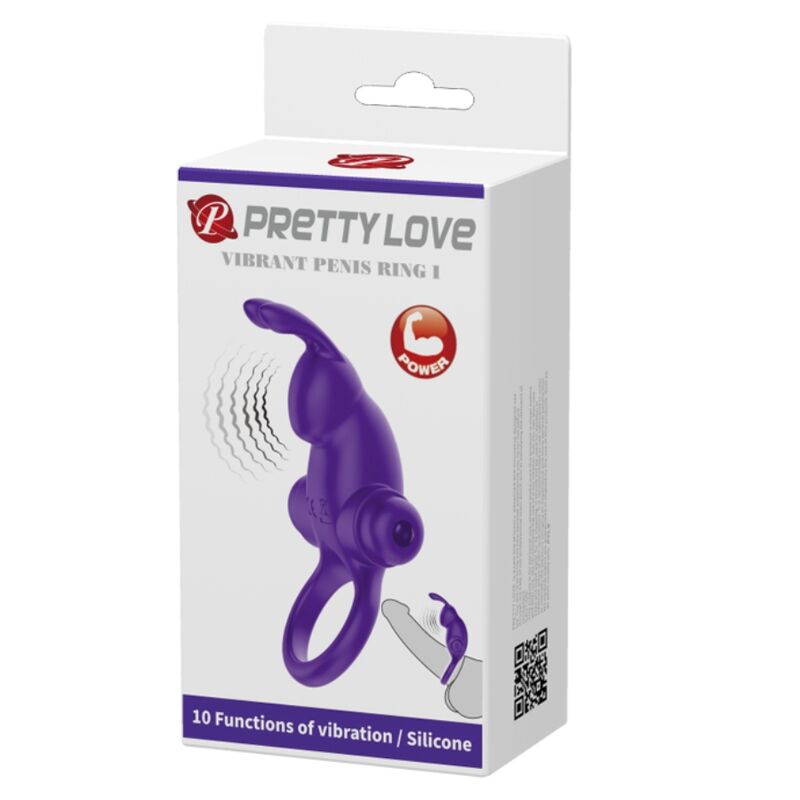 PRETTY LOVE - VIBRATOR RING I RABBIT FOR PURPLE PENIS - My naughty haven #