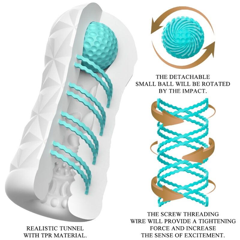 PRETTY LOVE - VICTORIA CECIL MASTURBATOR WHITE - My naughty haven #