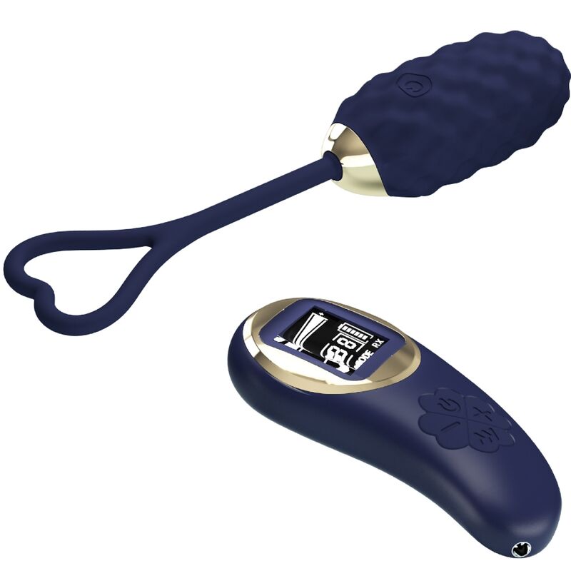 PRETTY LOVE - VIVIAN BLUE REMOTE CONTROL VIBRATING EGG - My naughty haven #