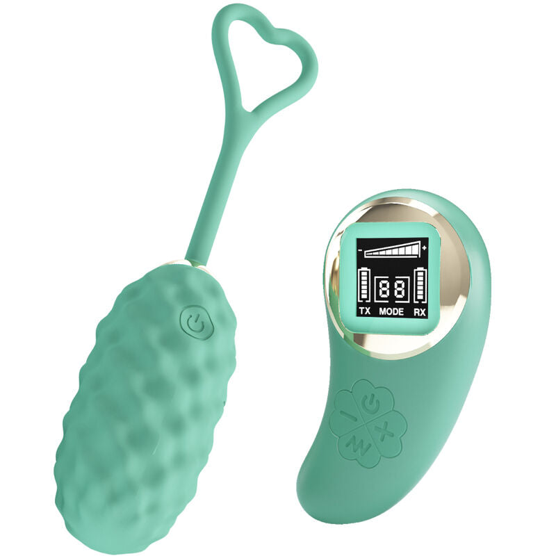 PRETTY LOVE - VIVIAN GREEN REMOTE CONTROL VIBRATING EGG - My naughty haven #
