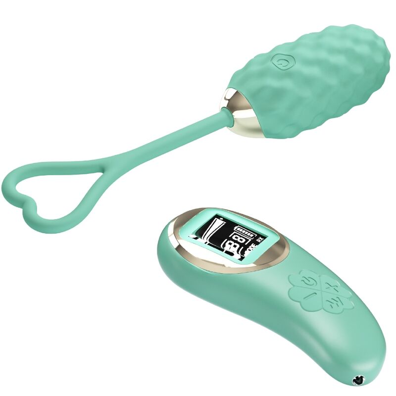 PRETTY LOVE - VIVIAN GREEN REMOTE CONTROL VIBRATING EGG - My naughty haven #