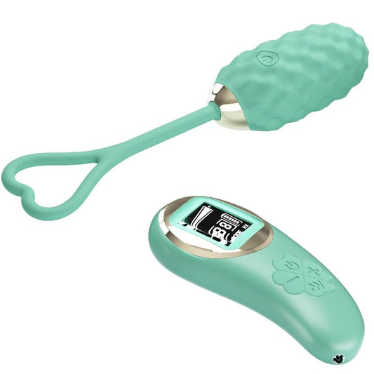 PRETTY LOVE - VIVIAN GREEN REMOTE CONTROL VIBRATING EGG - My naughty haven #