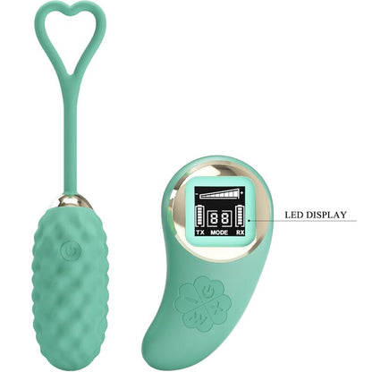PRETTY LOVE - VIVIAN GREEN REMOTE CONTROL VIBRATING EGG - My naughty haven #