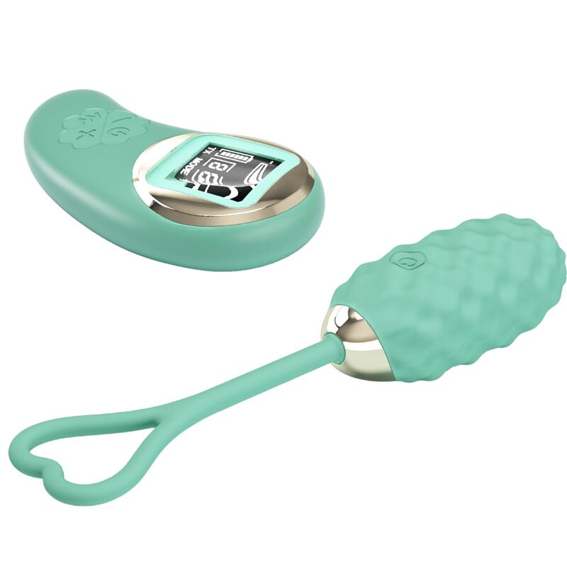 PRETTY LOVE - VIVIAN GREEN REMOTE CONTROL VIBRATING EGG - My naughty haven #