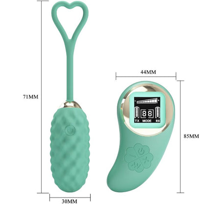 PRETTY LOVE - VIVIAN GREEN REMOTE CONTROL VIBRATING EGG - My naughty haven #
