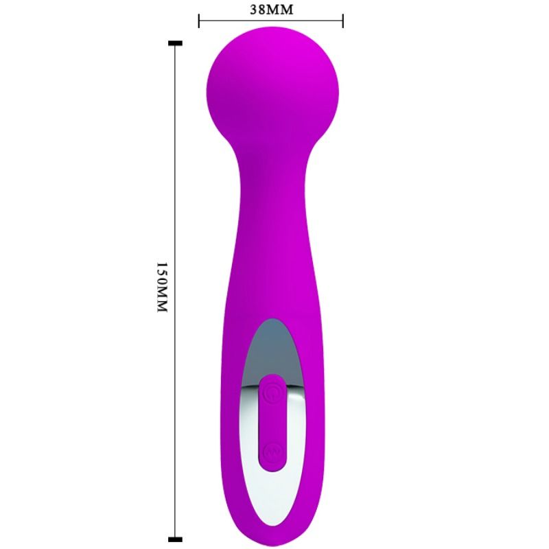 PRETTY LOVE - WADE RECHARGEABLE MASSAGER 12 FUNCTIONS - My naughty haven #