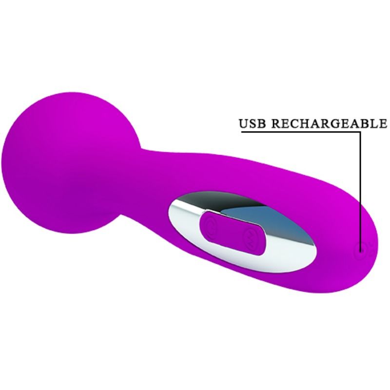 PRETTY LOVE - WADE RECHARGEABLE MASSAGER 12 FUNCTIONS - My naughty haven #