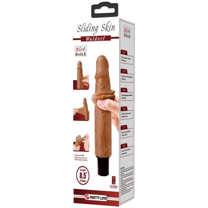 PRETTY LOVE - WALDORF REALISTIC VIBRATOR 18 CM -O- 4 CM - My naughty haven #
