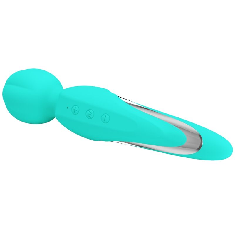 PRETTY LOVE - WALTER VIBRATOR WAND AQUA GREEN - My naughty haven #