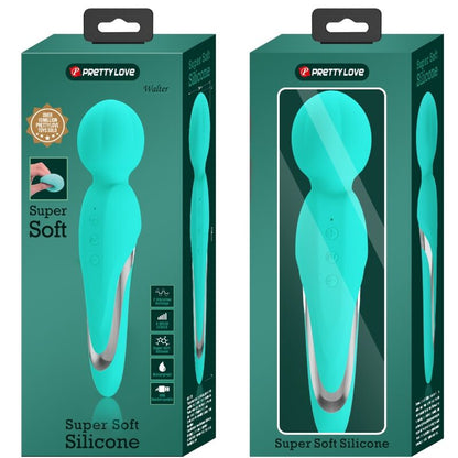 PRETTY LOVE - WALTER VIBRATOR WAND AQUA GREEN - My naughty haven #