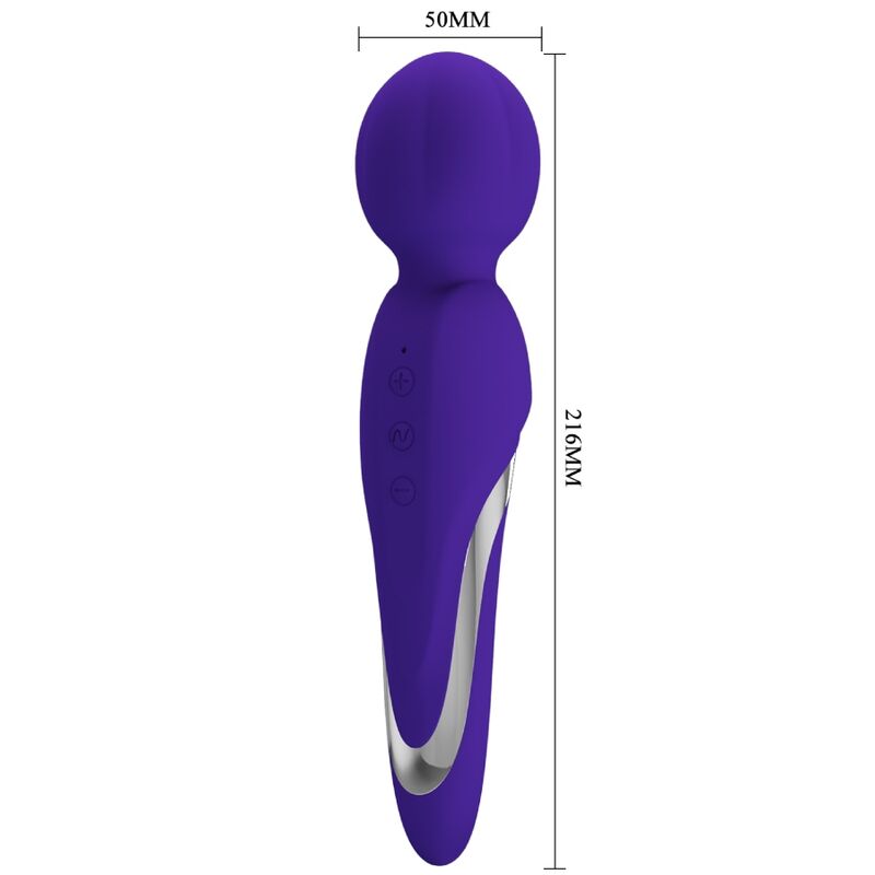 PRETTY LOVE - WALTER VIBRATOR WAND PURPLE - My naughty haven #