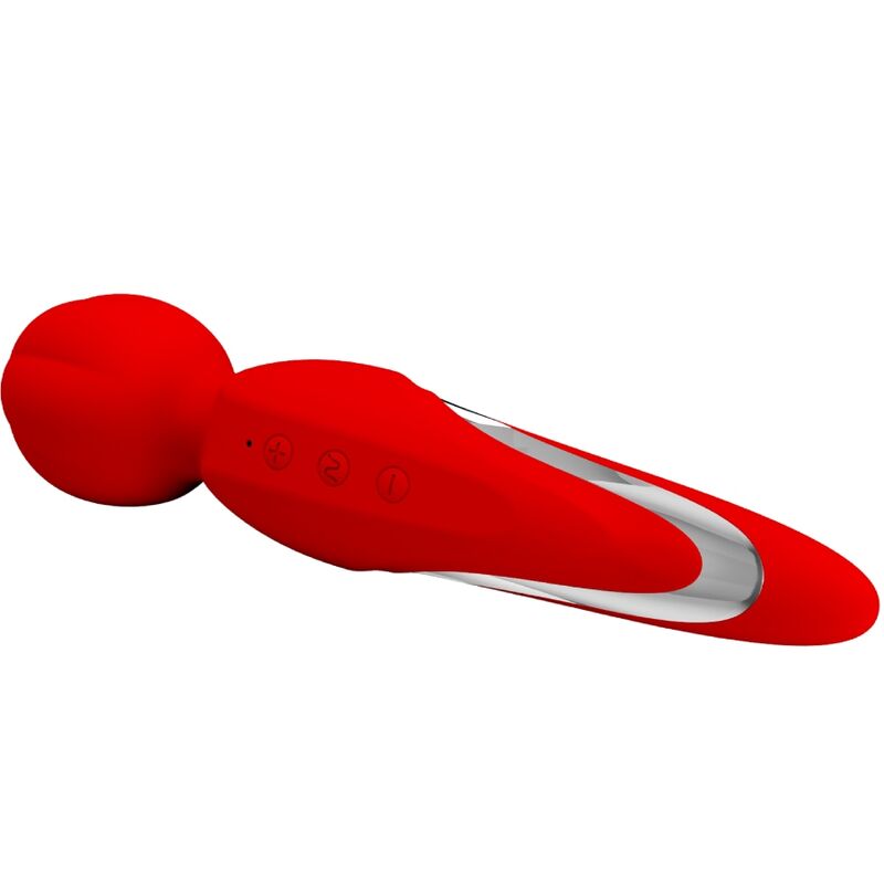 PRETTY LOVE - WALTER VIBRATOR WAND RED - My naughty haven #