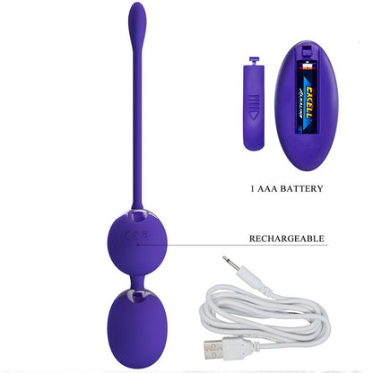PRETTY LOVE - WILLIE YOUTH REMOTE CONTROL BALLS & VIOLET VIBRATION - My naughty haven #