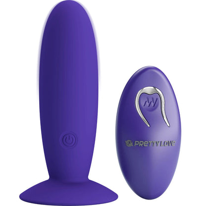 PRETTY LOVE - YOUTH PLUG ANAL VIBRATOR REMOTE CONTROL VIOLET - My naughty haven #
