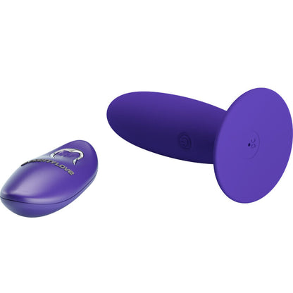 PRETTY LOVE - YOUTH PLUG ANAL VIBRATOR REMOTE CONTROL VIOLET - My naughty haven #