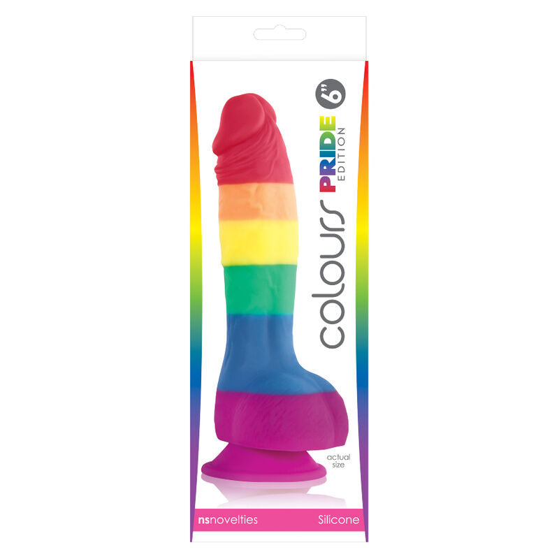 PRIDE - LGBT FLAG DILDO 15 CM - My naughty haven #