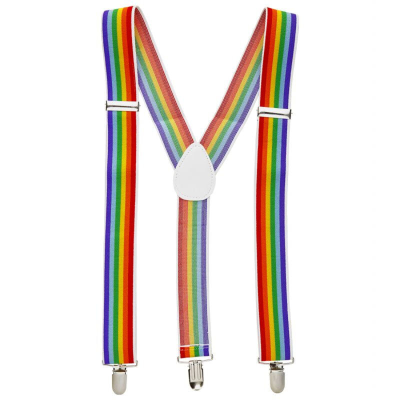 PRIDE - LGBT FLAG SUSPENDERS - My naughty haven #