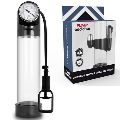 PUMP ADDICTED - RX9 TRANSPARENT VIBRATOR - My naughty haven #