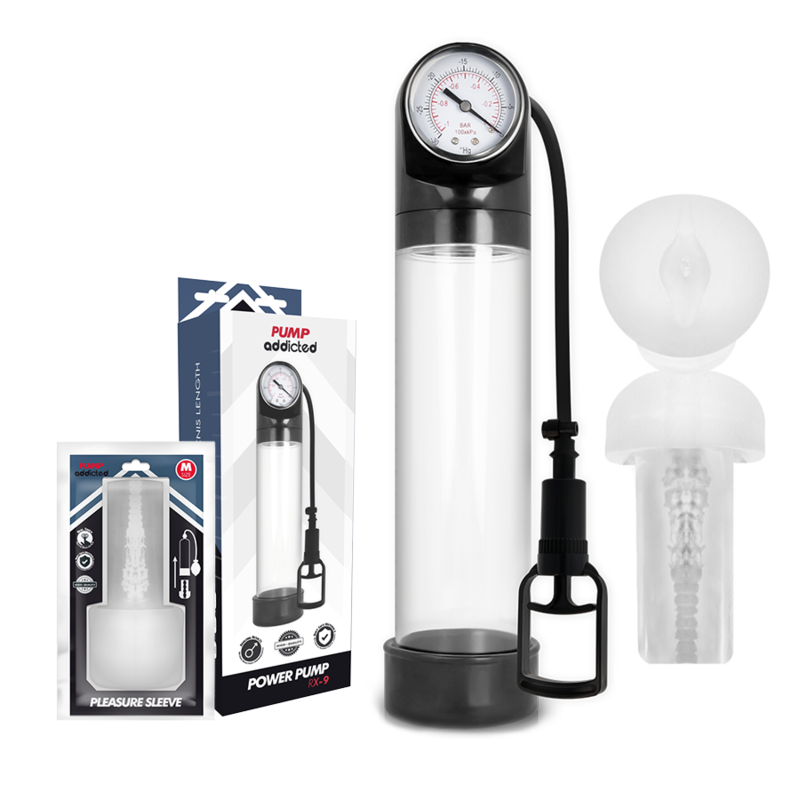 PUMP ADDICTED - RX9 TRANSPARENT WITH MASTURBATOR - My naughty haven #