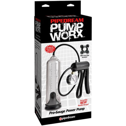 PUMP WORX - PRO-GAUGE POWER PUMP TRANSPARENT - My naughty haven #