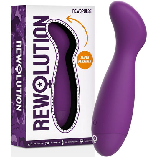REWOLUTION - REWOPULSE FLEXIBLE VIBRATOR G-POINT STIMULATOR - My naughty haven #