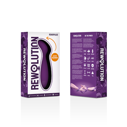 REWOLUTION - REWOPULSE FLEXIBLE VIBRATOR G-POINT STIMULATOR - My naughty haven #