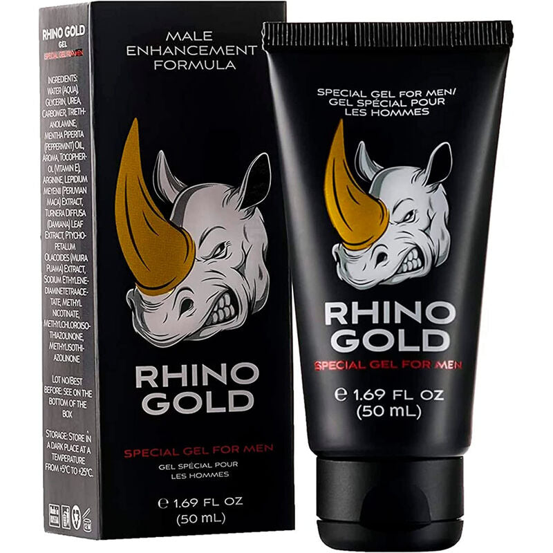 RHINO GOLD - SPECIAL GEL FOR MEN 50 ML - My naughty haven #