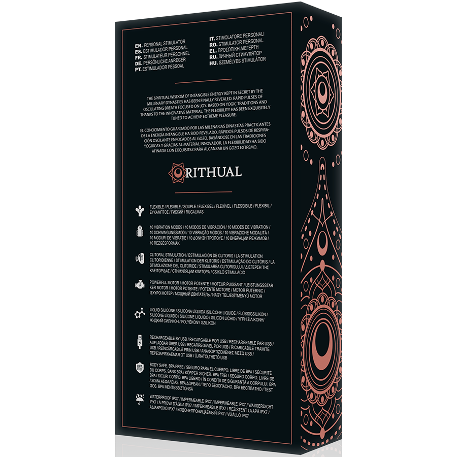 RITHUAL - ANUSARA DUAL RECHARGEABLE ENGINE 2.0 ORCHID - My naughty haven #