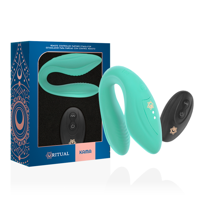 RITHUAL - KAMA REMOTE CONTROL FOR COUPLES AZABACHE - My naughty haven #