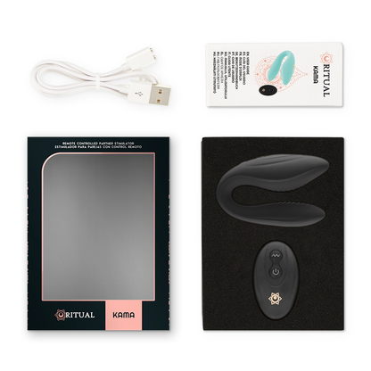 RITHUAL - KAMA REMOTE CONTROL FOR COUPLES AZABACHE - My naughty haven #