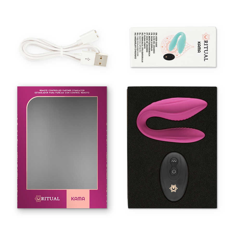 RITHUAL - KAMA REMOTE CONTROL FOR COUPLES AZABACHE - My naughty haven #