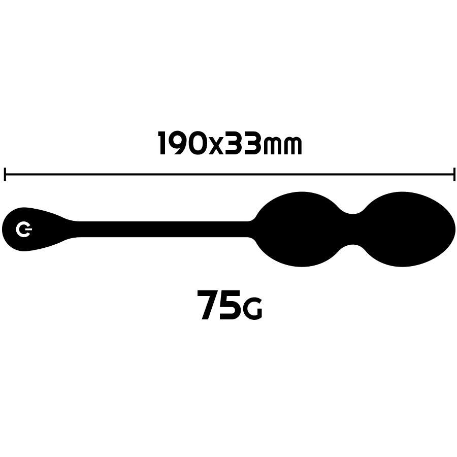 RITHUAL - NISHA RECHARGEABLE VIBRATING KEGEL BALLS BLACK - My naughty haven #