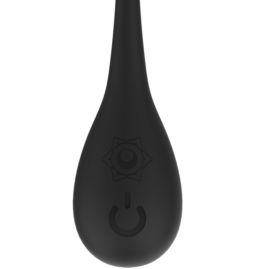 RITHUAL - NISHA RECHARGEABLE VIBRATING KEGEL BALLS BLACK - My naughty haven #