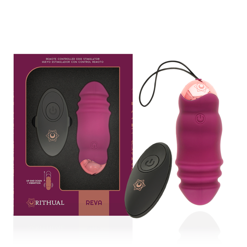 RITHUAL - REVA EGG REMOTE CONTROL UP&DOWN SYSTEM + VIBRATION - My naughty haven #