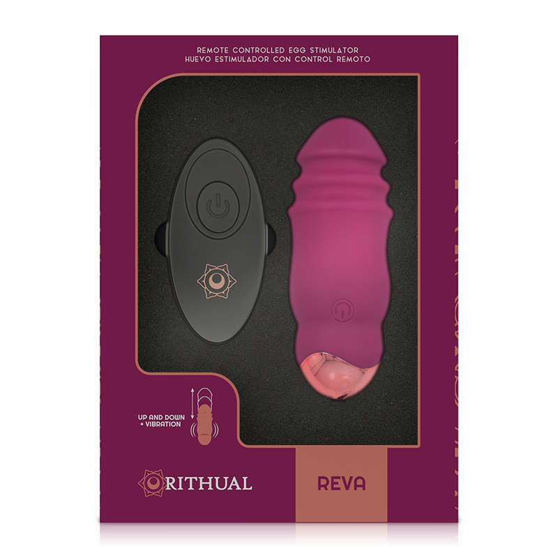 RITHUAL - REVA EGG REMOTE CONTROL UP&DOWN SYSTEM + VIBRATION - My naughty haven #