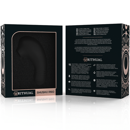 RITHUAL - SHUSHU PRO POCKET CLITORIS STIMULATOR 2 POWERFUL JET MOTORS - My naughty haven #