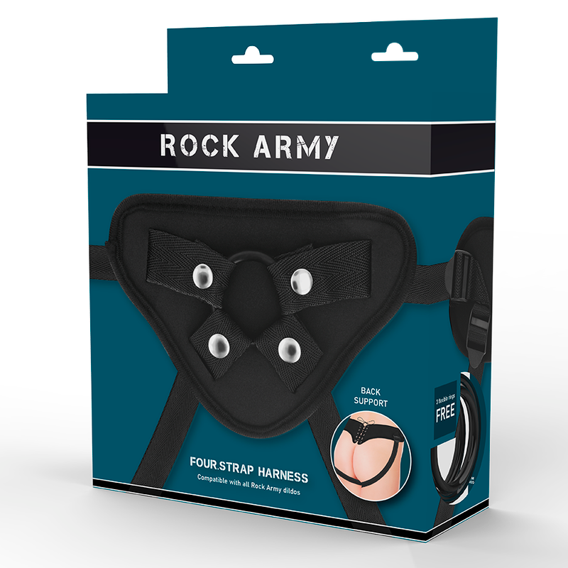 ROCKARMY - ADJUSTABLE HARNESS AND FLEXIBLE RINGS - My naughty haven #