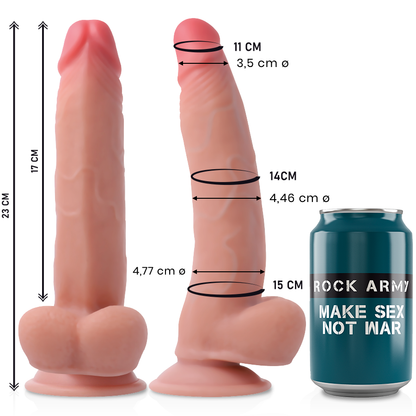 ROCKARMY - DUAL DENSITY LEOPARD 23 CM -O- 4.77 CM - My naughty haven #
