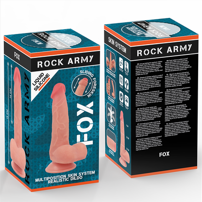 ROCKARMY - LIQUID SILICONE FOX 19 CM -O- 3.2 CM - My naughty haven #