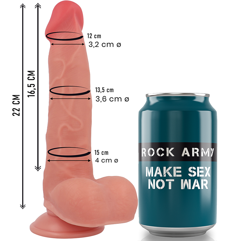 ROCKARMY - LIQUID SILICONE RANGER 22 CM -O- 3.6 CM - My naughty haven #