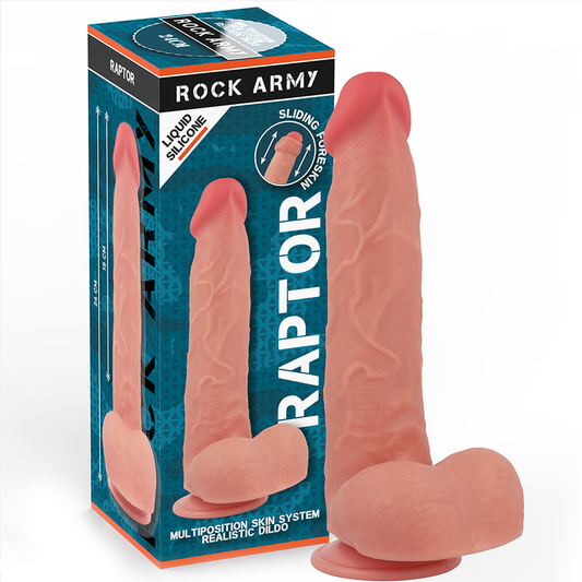 ROCKARMY - LIQUID SILICONE RAPTOR 24 CM -O- 4.4 CM - My naughty haven #