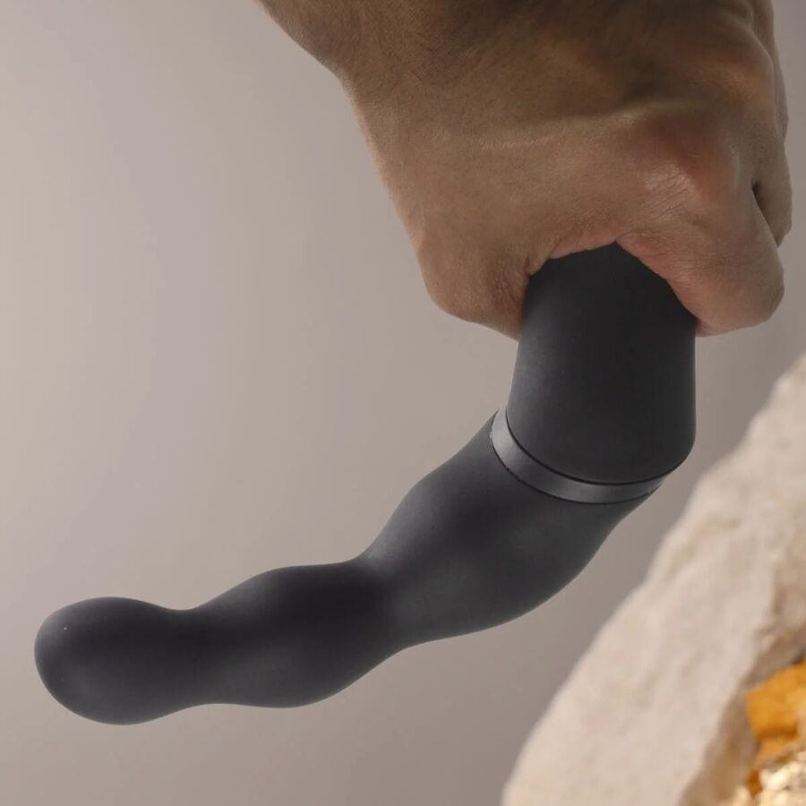 ROCKS-OFF - BLACK PROSTATE AND ANAL VIBRATOR ADAPTER - My naughty haven #