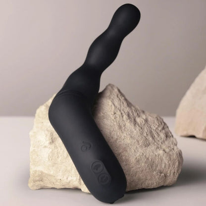ROCKS-OFF - BLACK PROSTATE AND ANAL VIBRATOR ADAPTER - My naughty haven #