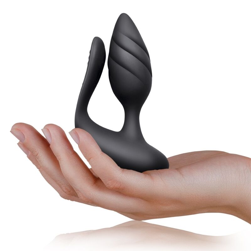 ROCKS-OFF - COCKTAIL PLUG REMOTE CONTROL - BLACK - My naughty haven #