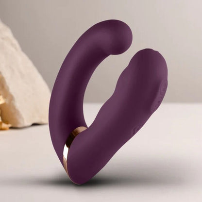 ROCKS-OFF - GEMINI DUAL VIBRATOR G-SPOT CLITORIS STIMULATOR PURPLE - My naughty haven #
