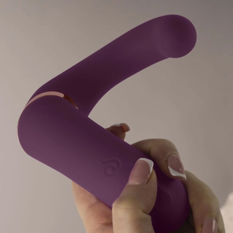 ROCKS-OFF - GEMINI DUAL VIBRATOR G-SPOT CLITORIS STIMULATOR PURPLE - My naughty haven #