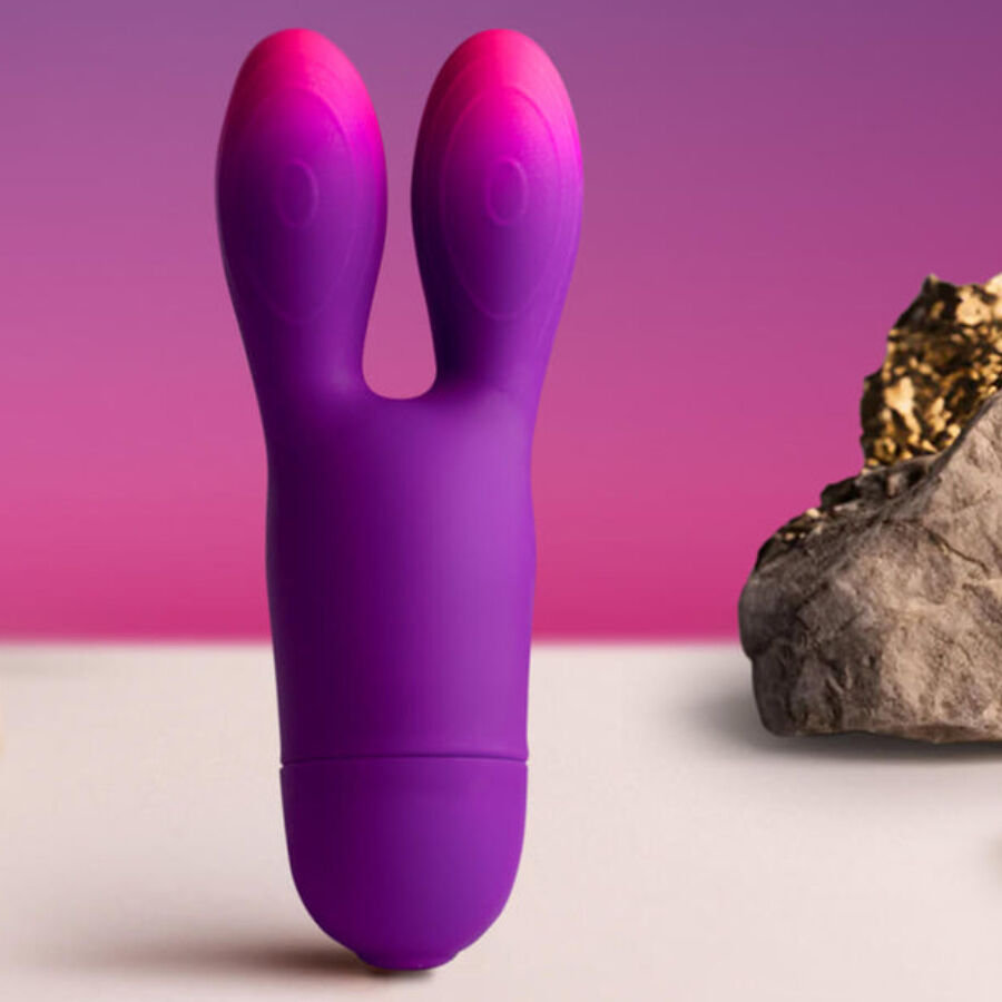 ROCKS- OFF - GLO-GIRL BUNNY PURPLE FLEXIBLE VIBRATOR - My naughty haven #
